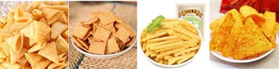 Línea de producción automática de chips de corneta fritos