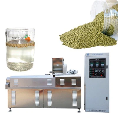 Máquina de línea de producción de alimentos para peces y camarones