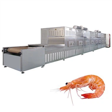 Secadora de mariscos por microondas