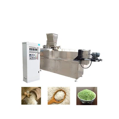 Línea de procesamiento de arroz compuesto nutricional