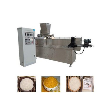 Línea de procesamiento de arroz nutricional