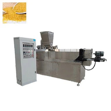 Máquina de arroz artificial de acero inoxidable
