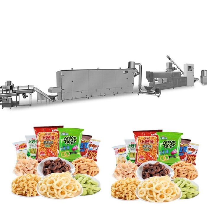 Twin Screw Extruder For Cheese Puffs Food
