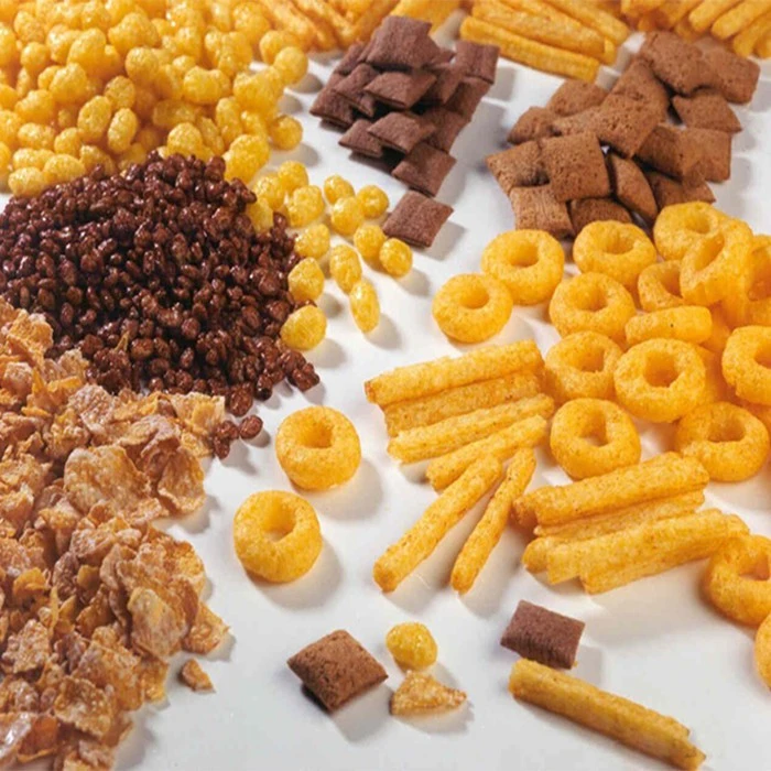 extrusion corn snacks machine