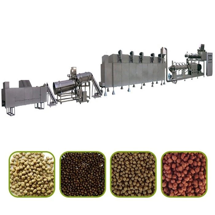 fish feed production extruder
